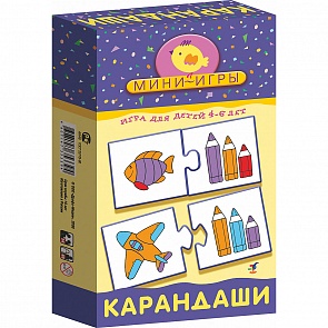 Игра настольная из серии Мини-игры – Карандаши (Дрофа, 1145)